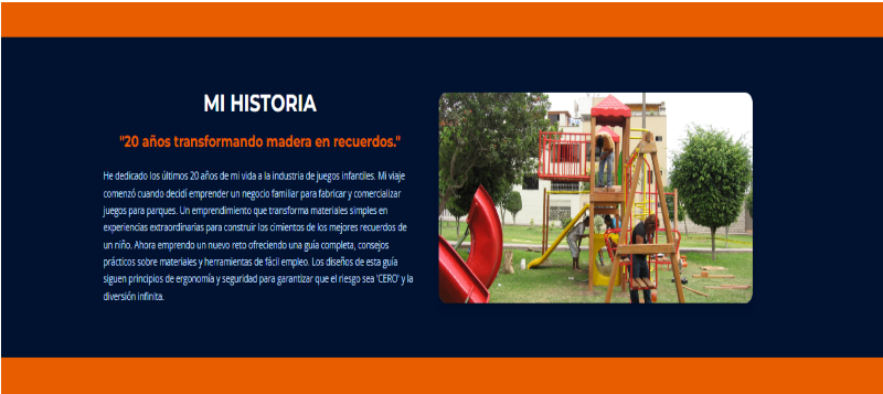 20 AÑOS DE EXPERIENCIA QUE PONGO EN TUS MANOS.
FABRICACIÓN DE JUEGOS INFANTILES